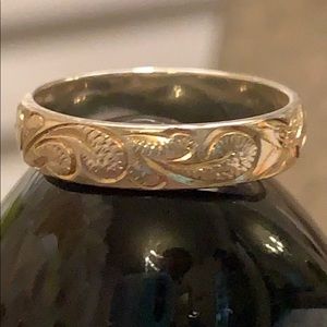 Sterling Silver Hawaiian 🌺 Pinkie Ring